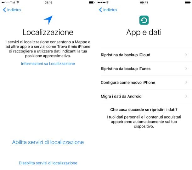 Come attivare iPhone senza SIM