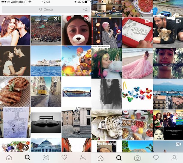 Trarre ispirazione dai contenuti di tendenza su Instagram