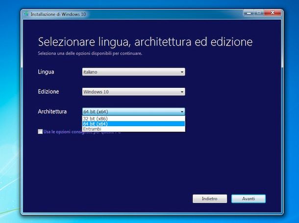 Come aggiornare a Windows 10