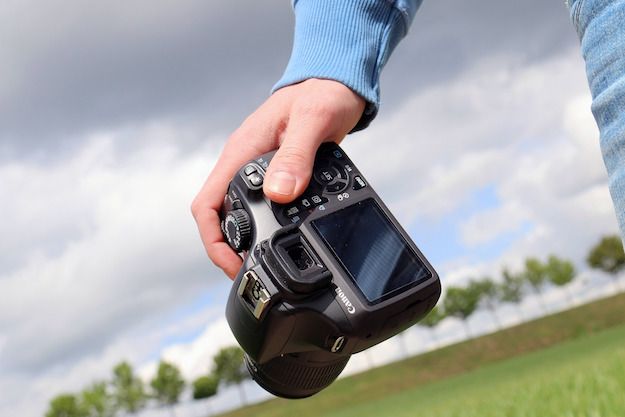 Foto che mostra un reflex