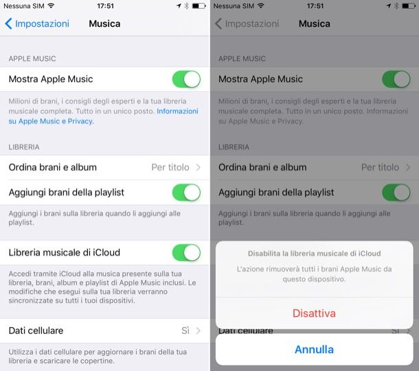 Come cancellare musica da iPhone