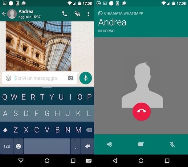 come attivare le chiamate su WhatsApp