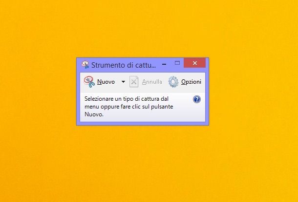 Screenshot di Windows 8