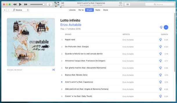 Software per scaricare musica