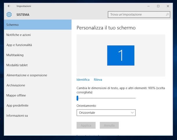 Screenshot Windows 10