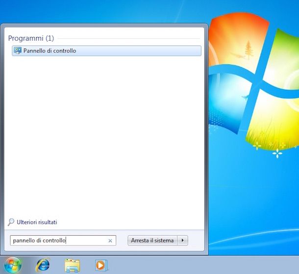 Screenshot di Windows 7