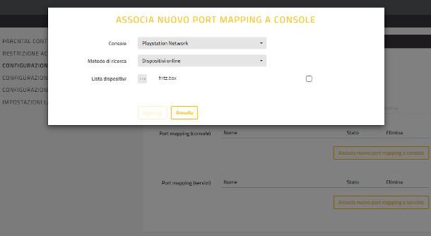 Come aprire le porte del router Fastweb FASTGate