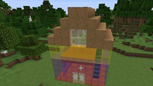 Casa colorata Minecraft