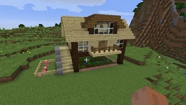 Costruiamo una casa moderna su minecraft