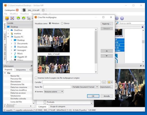 Come convertire TIFF in PDF