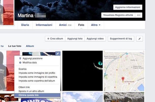 Come cancellare foto da Facebook Salvatore Aranzulla Come cancellare foto da Facebook Salvatore Aranzulla