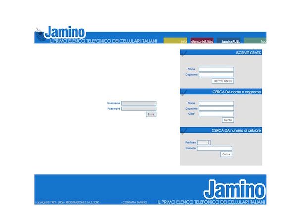 Screenshot di Jamino