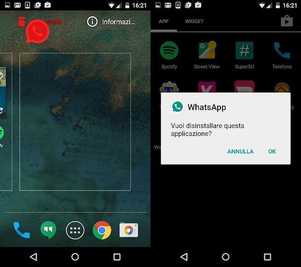 Come non pagare WhatsApp Android