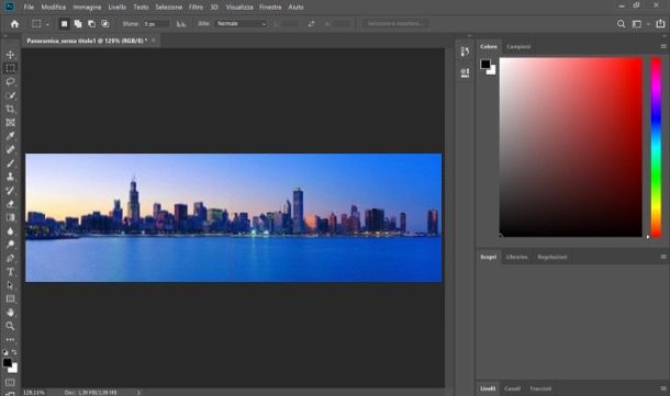 Come unire foto con Photoshop