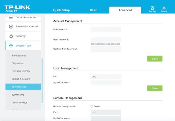 Come configurare modem TP Link