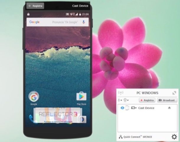 Reflector Android