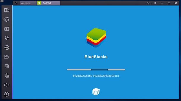 Screenshot di BlueStacks