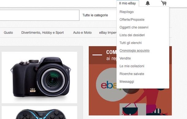 Screenshot eBay