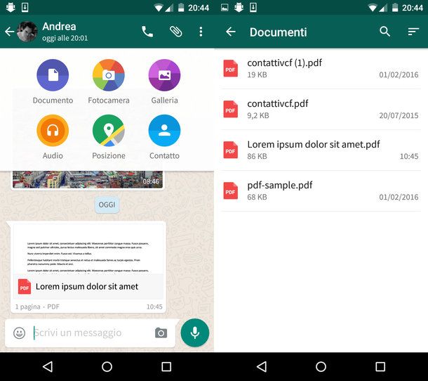 WhatsApp file audio