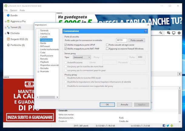 utorrent in modo sicuro
