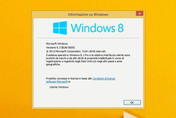 Come trovare Product Key Windows 8.1