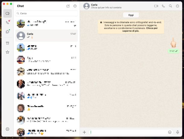 WhatsApp Mac