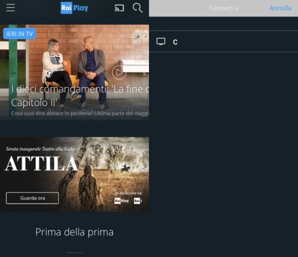 Come vedere TV in streaming su iPhone e Android