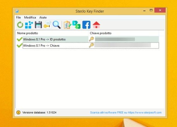 Come trovare Product Key Windows 8.1