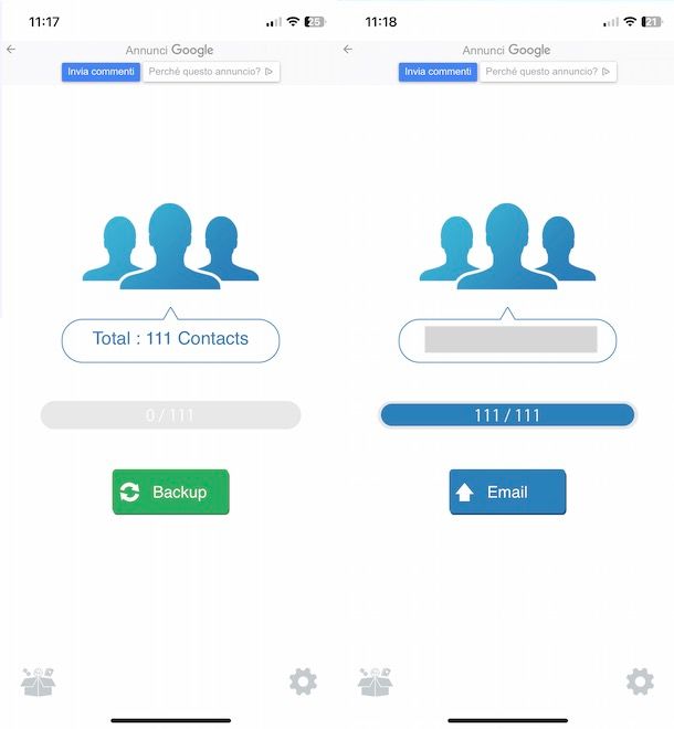 My Contacts Backup