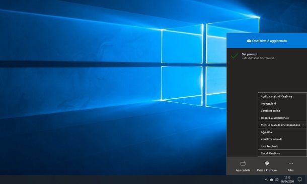 OneDrive su Windows 10