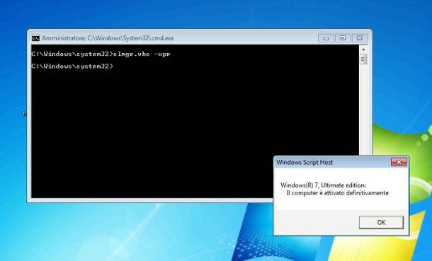 Come cambiare Product Key Windows 7