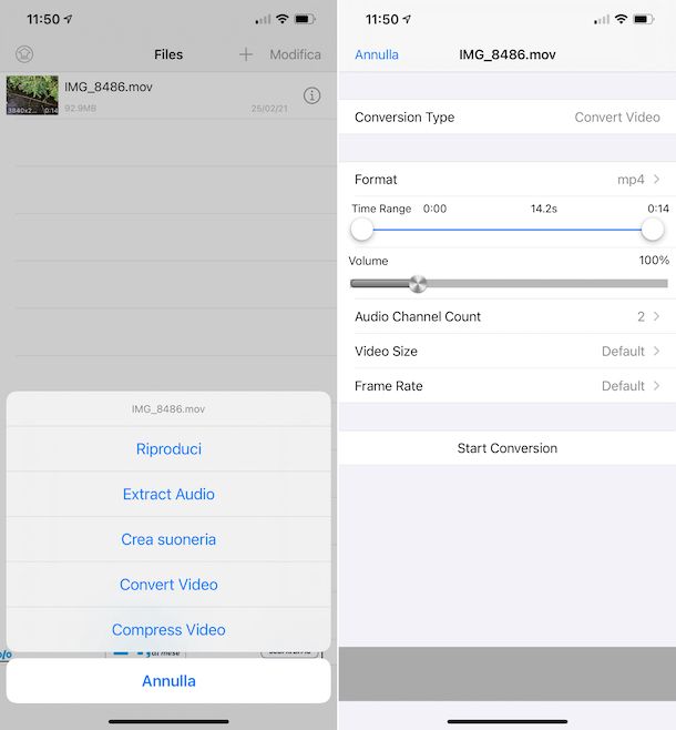 Media Converter app iOS