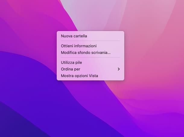 Come creare una cartella su Mac