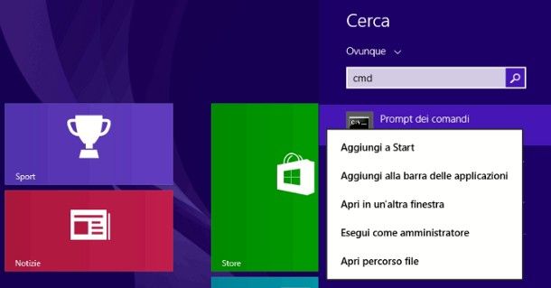 Come trovare Product Key Windows 8.1