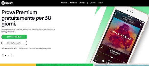 Come si usa Spotify
