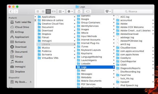 Screenshot che mostra come eliminare MacKeeper
