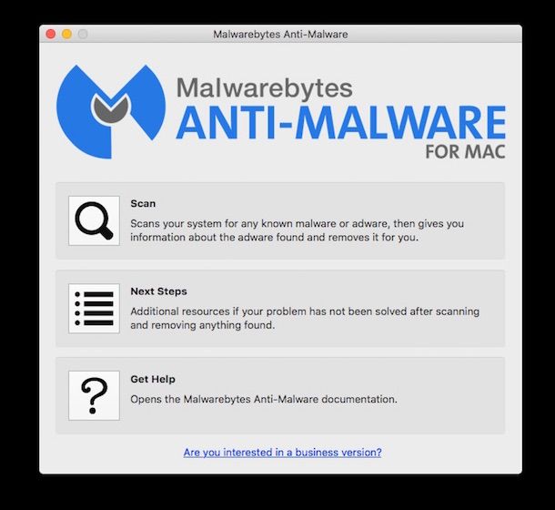 Screenshot che mostra come eliminare MacKeeper