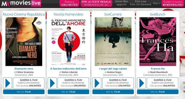 Siti per vedere film in streaming gratis