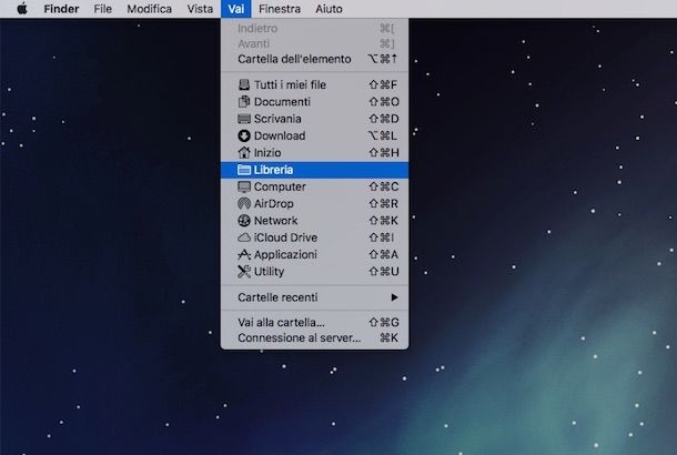 Screenshot che mostra come disinstallare Firefox su Mac
