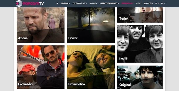 Dove posso vedere film in streaming gratis