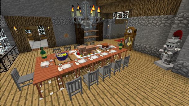 Screenshot che mostra una mod di Minecraft