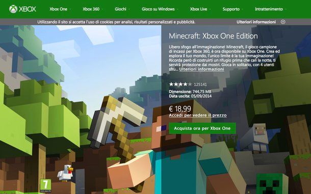 Come scaricare Minecraft Premium