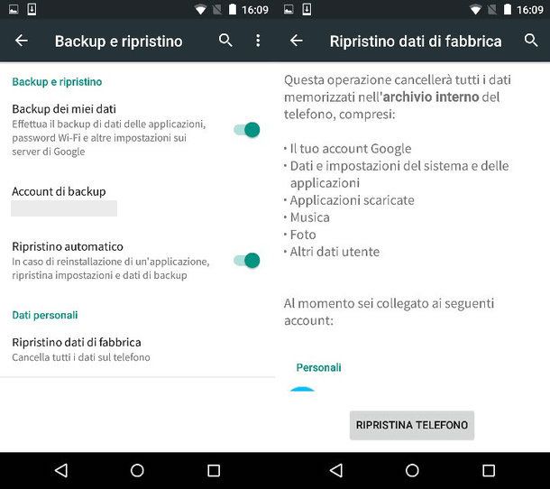 Riprisintare Android