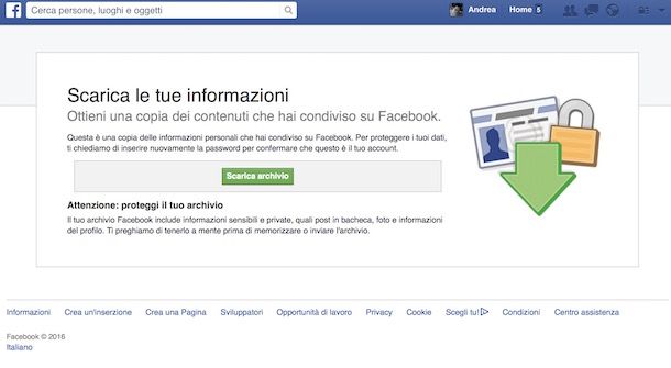 Come scaricare foto da Facebook