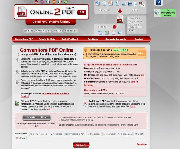 Come unire documenti PDF