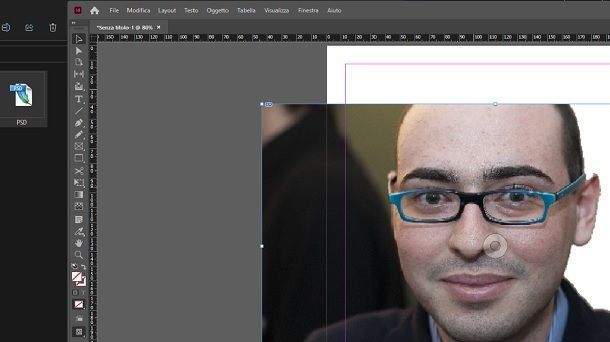 Aprire file PSD con InDesign Adobe