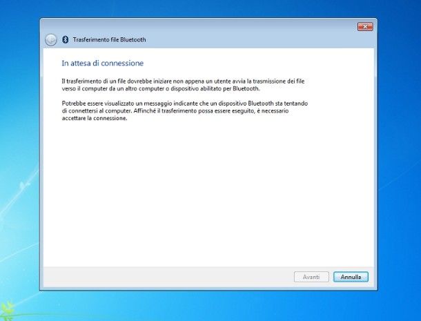 Come attivare Bluetooth Windows 7