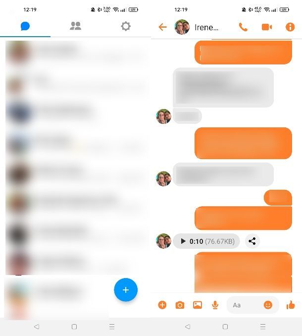 Come funziona Messenger Lite