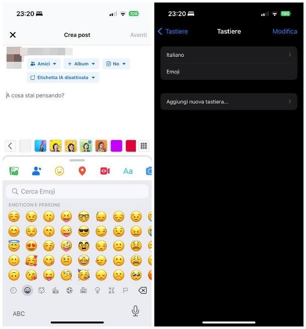 Come mettere le faccine su Facebook per smartphone e tablet