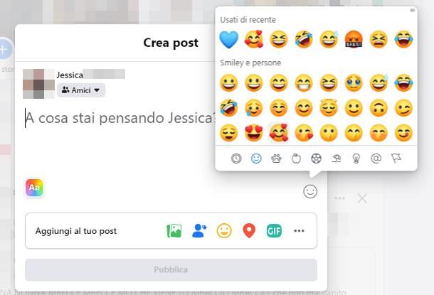 Come fare le faccine su Facebook